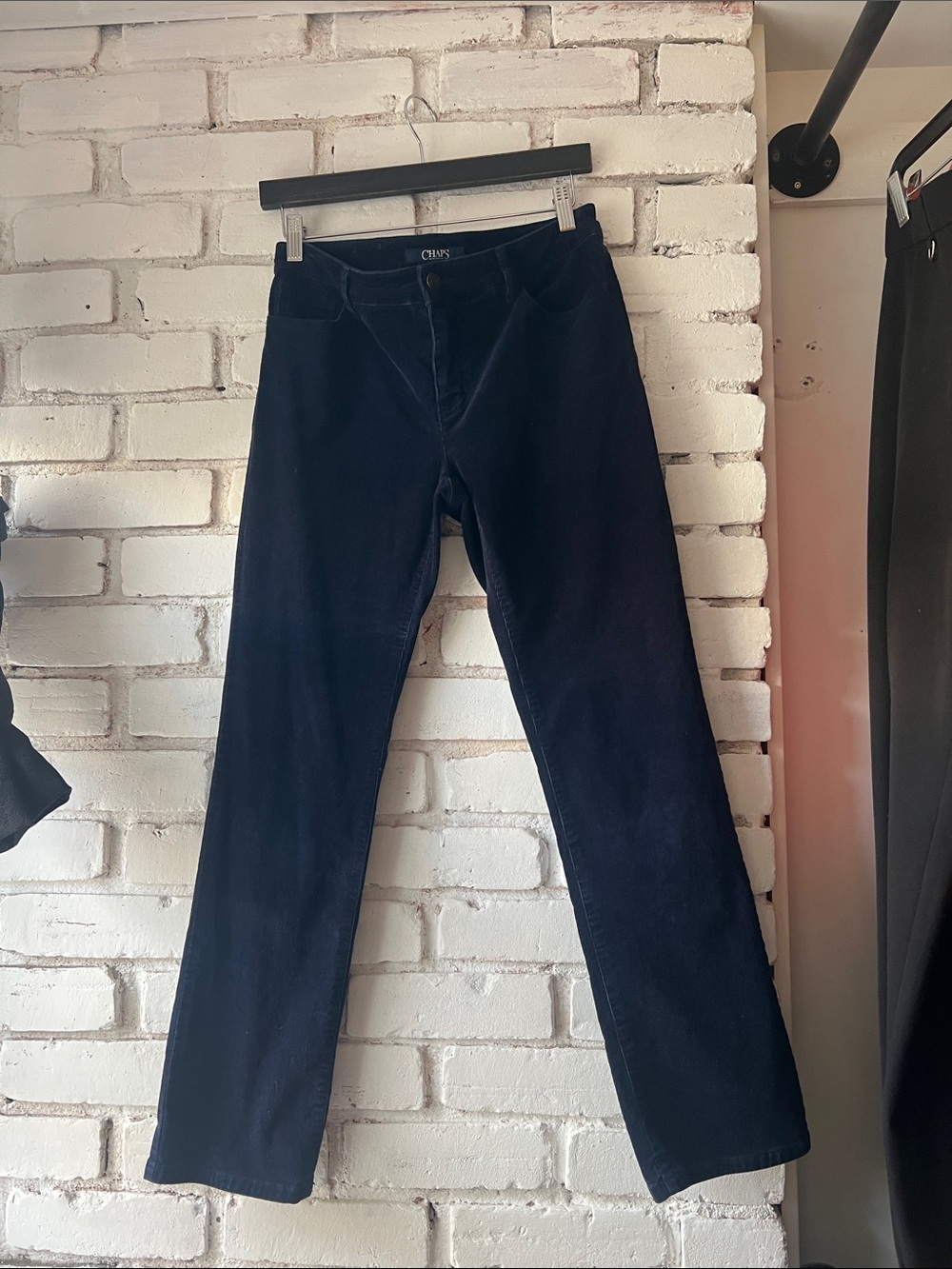 Chaps Straight Leg Jeans in Navy Blue